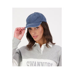 Vintage Navy | Swanndri Fundamentals Embroidered Cap Image Showing No Logos Or Titles.
