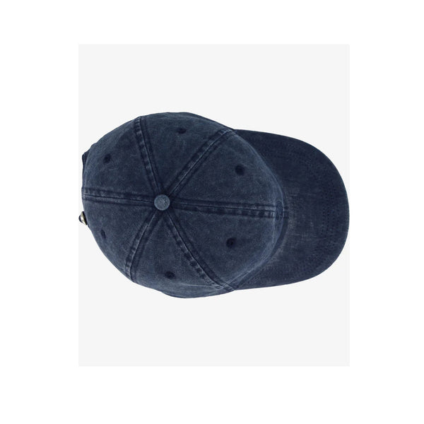 Vintage Navy | Swanndri Fundamentals Embroidered Cap Image Showing Top View.