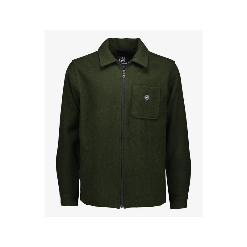 Dark Olive | Swanndri Northgate Jacket Image Showing Northgate Jacket With No Model.