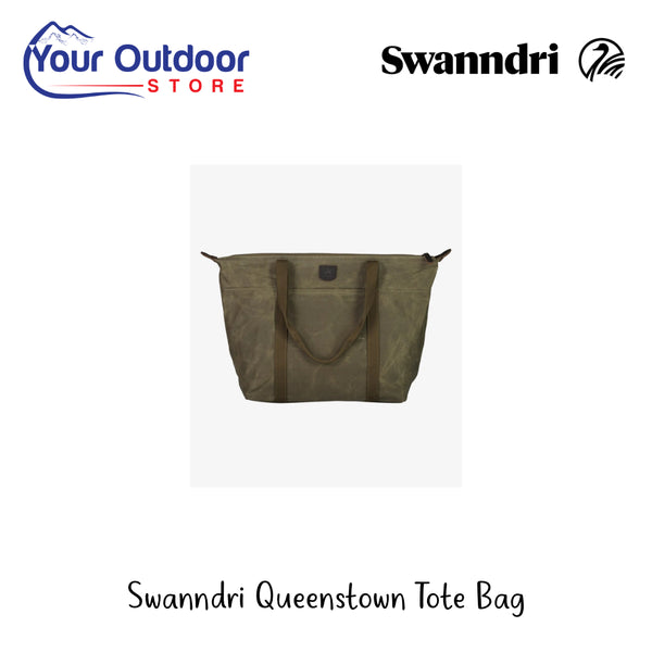 Swanndri Queenstown Tot Bag | Hero Image Showing All Logos And Titles.