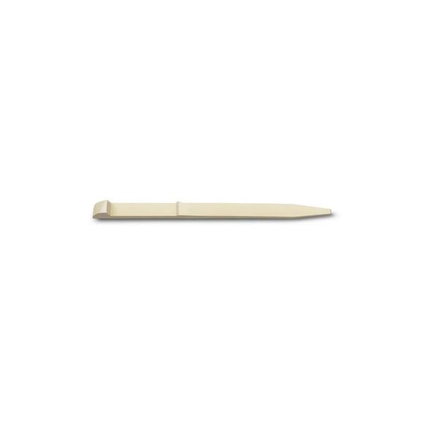 White | Swiss Army Knife Toothpick Image Showing Top View Of The Toothpick Laying Down.