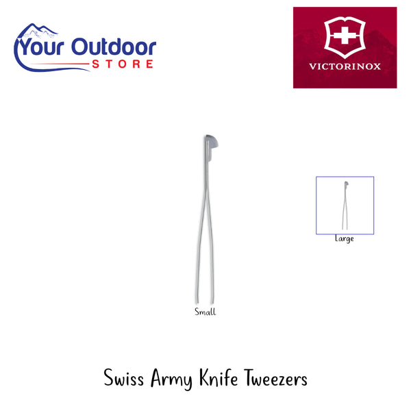 Swiss Army Knife Tweezers | Hero Image Showing All Logos, Titles And Variants.