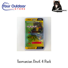 Tasmanian Devil 4 Pack | Hero Image Showing All Logos And Titles.