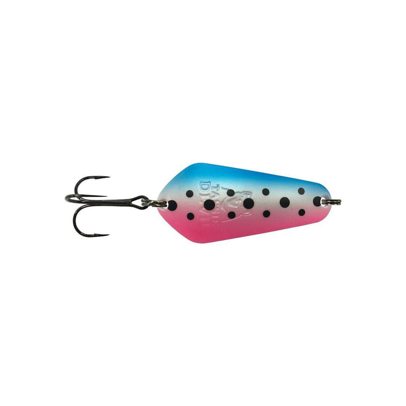 Rainbow Trout | Tasmanian Devil Spoon Uv 12.5g Image Showing No Logos Or Titles.
