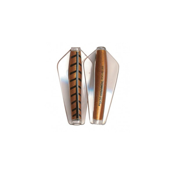 Bronze Whaler |  Tassie Devil Clear Wing Lure 13.5g Image Showing No Logos Or Titles. 