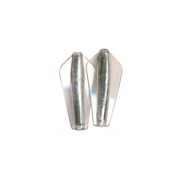 Silver Bullet |  Tassie Devil Clear Wing Lure 13.5g Image Showing No Logos Or Titles.