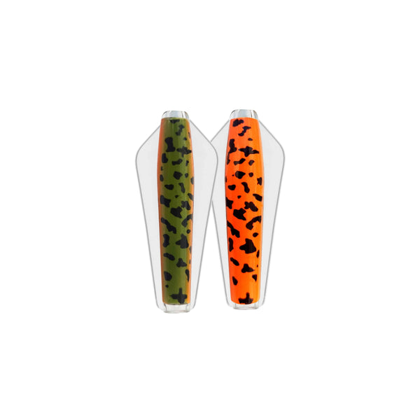 Blood Worm | Tassie Devil Clear Wing Lure 13.5g Image Showing No Logos Or Titles.