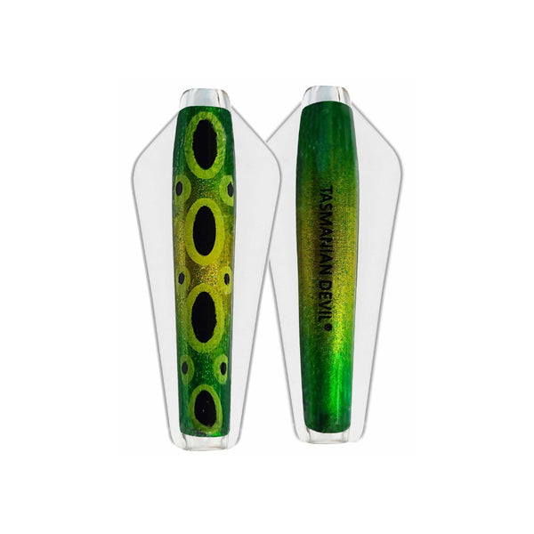 Frog | Tassie Devil Clear Wing Lure 20g Image Showing No Logos Or Titles.