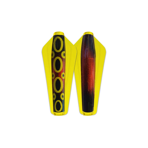 Yellow Sunset | Tassie Devil Yellow Wing Lure 20g Image Showing No Logos Or Titles.