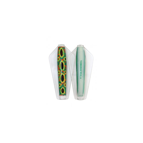 Bleeding Frog | Little Devil 7g Clear Wing Lure Image Showing No Logos Or Titles.