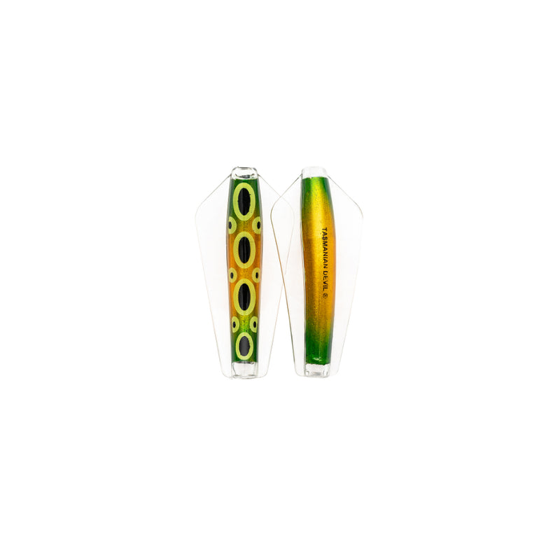 Frog | Little Devil 7g Clear Wing Lure Image Showing No Logos Or Titles.