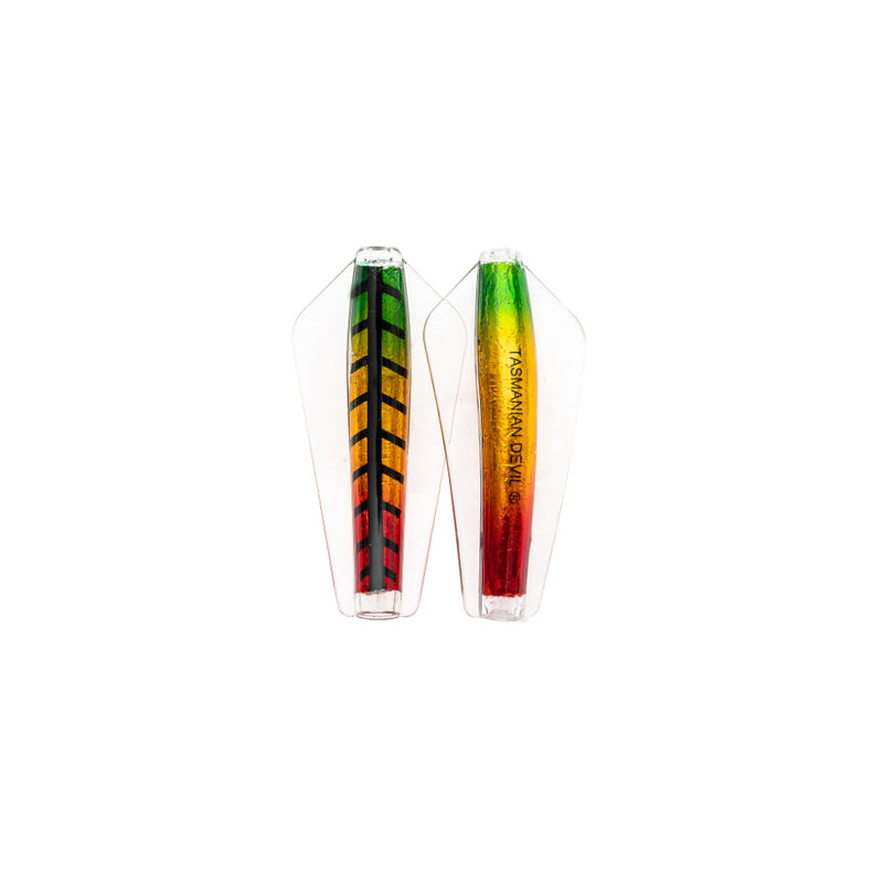 Xmas Tree | Little Devil 7g Clear Wing Lure Image Showing No Logos Or Titles.