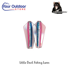 Little Devil Fishing Lures | Hero Image Showing All Logos And Titles.