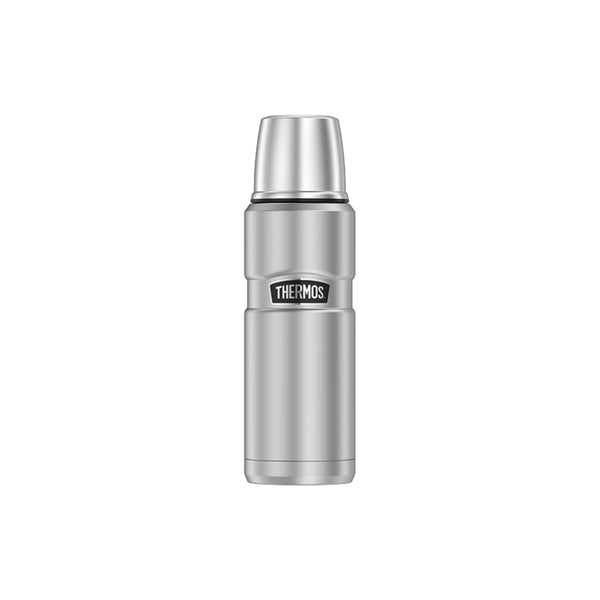 Stainless / 470ml | Thermos Vacuum Insulated Stainless Steel Thermos Image Showing No Logos or Titles.