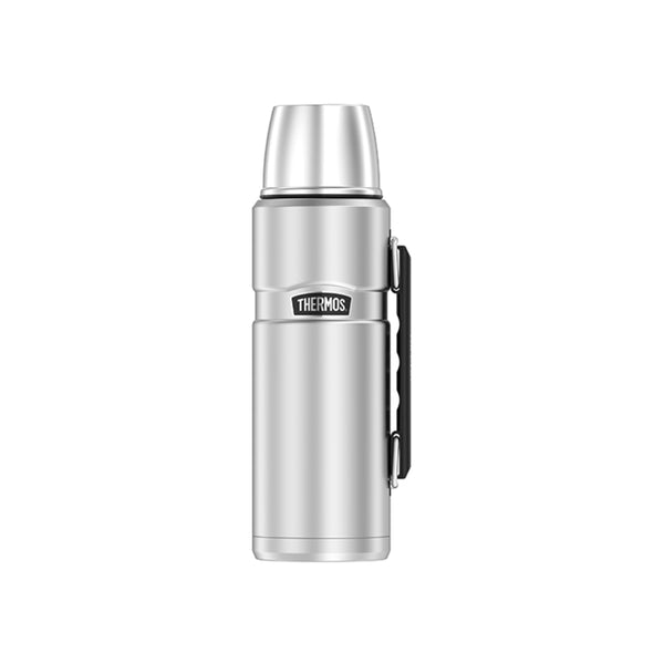 Stainless / 1.2L | Thermos Vacuum Insulated Stainless Thermos  Image Showing No Logos Or Titles.