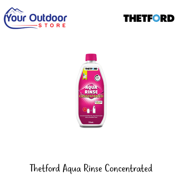 Thetford Aqua Rise Concentrated | Hero Image Showing All Logos And Titles.