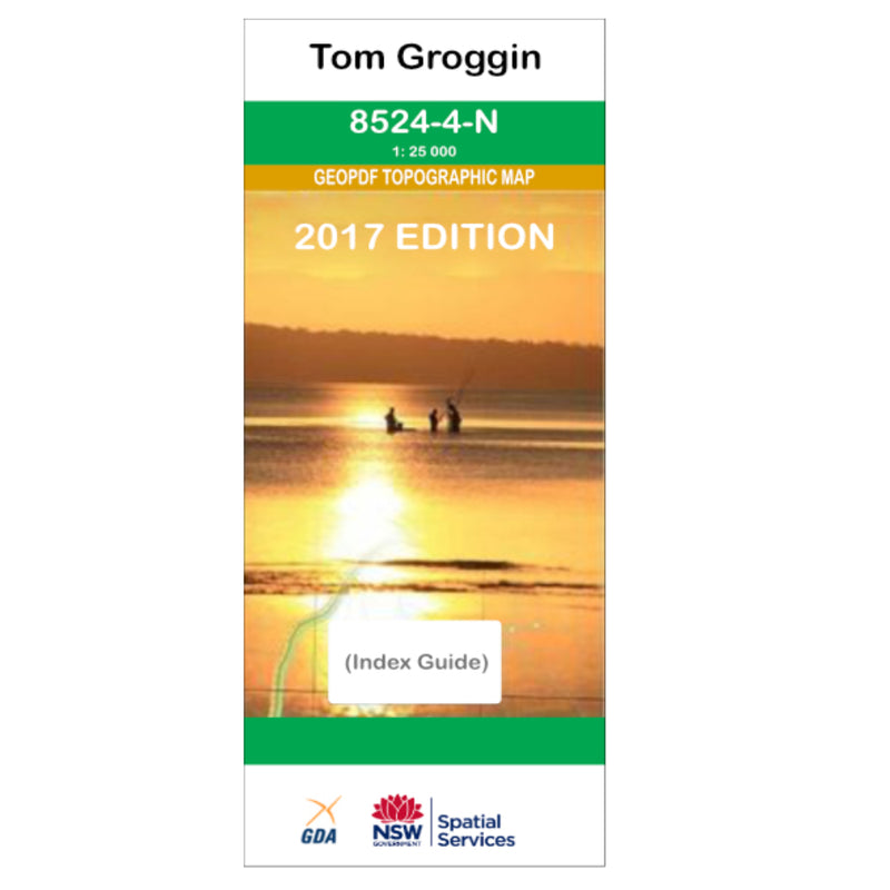 Tom Groggin 8524-4-N NSW Topographic Map 1 25k