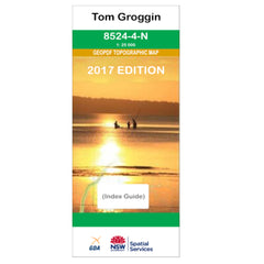 Tom Groggin 8524-4-N NSW Topographic Map 1 25k