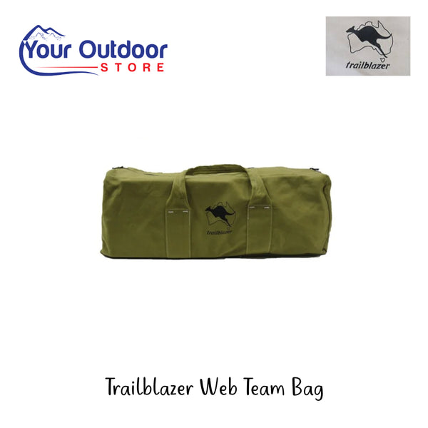 Trailblazer Web Team Bag | Hero Image Showing All Logos And Titles.