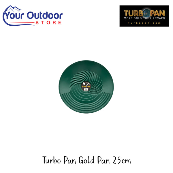 Turbo Pan Gold Pan | Hero Image Showing All Logos And Titles.