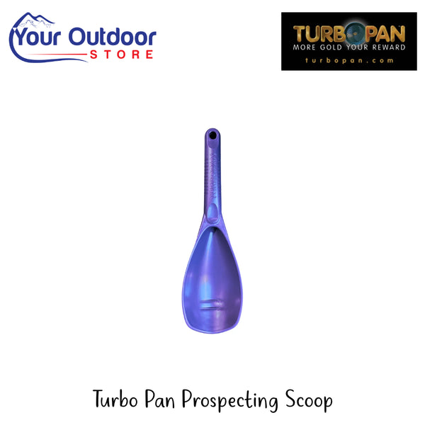 Turbo Pan Prospecting Scoop | Hero Image Showing All Logos And Titles.