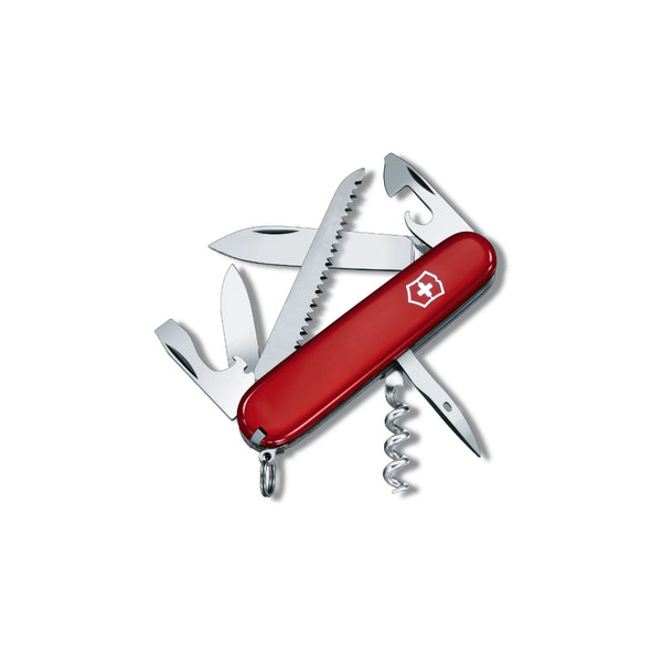 Victorinox Camper Swiss Army Knife | Image Sowing No Logos Or Titles.