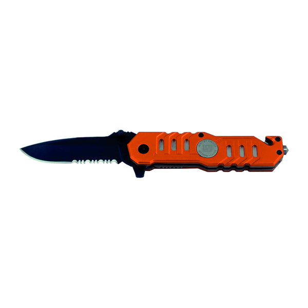 Orange | Whitby Safety Knife 4.5 Image Showing No Logos Or Titles.