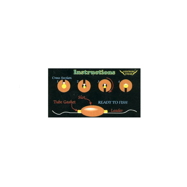 Waspi Football Indicator With Gasket | Image Showing Instructions.