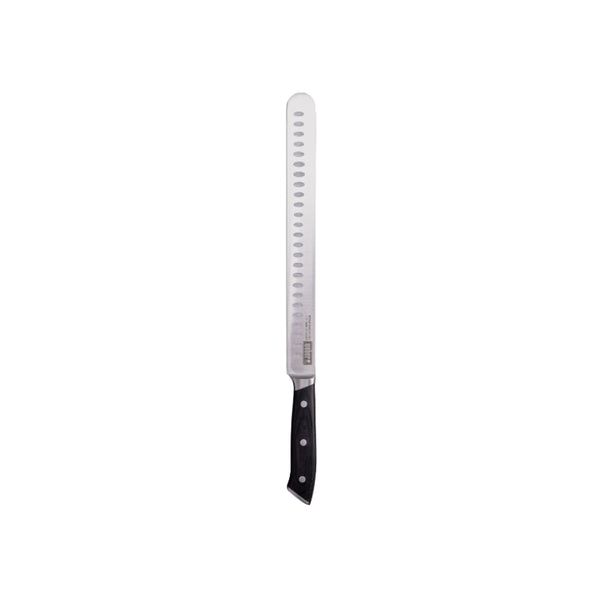 Stainless Steel | Weber 28cm Slicing Knife. Side View.