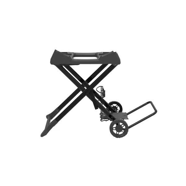 Black | Weber Baby Q And Q Portable Cart Image Showing No Logos Or Titles.
