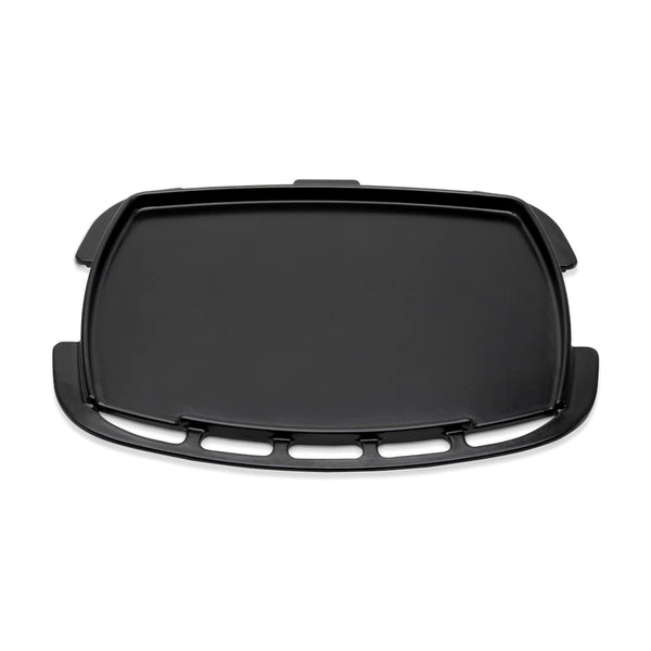 Black | Weber Baby Q (Q1000N - Q1200N) Full Hotplate Image Showing Top View.