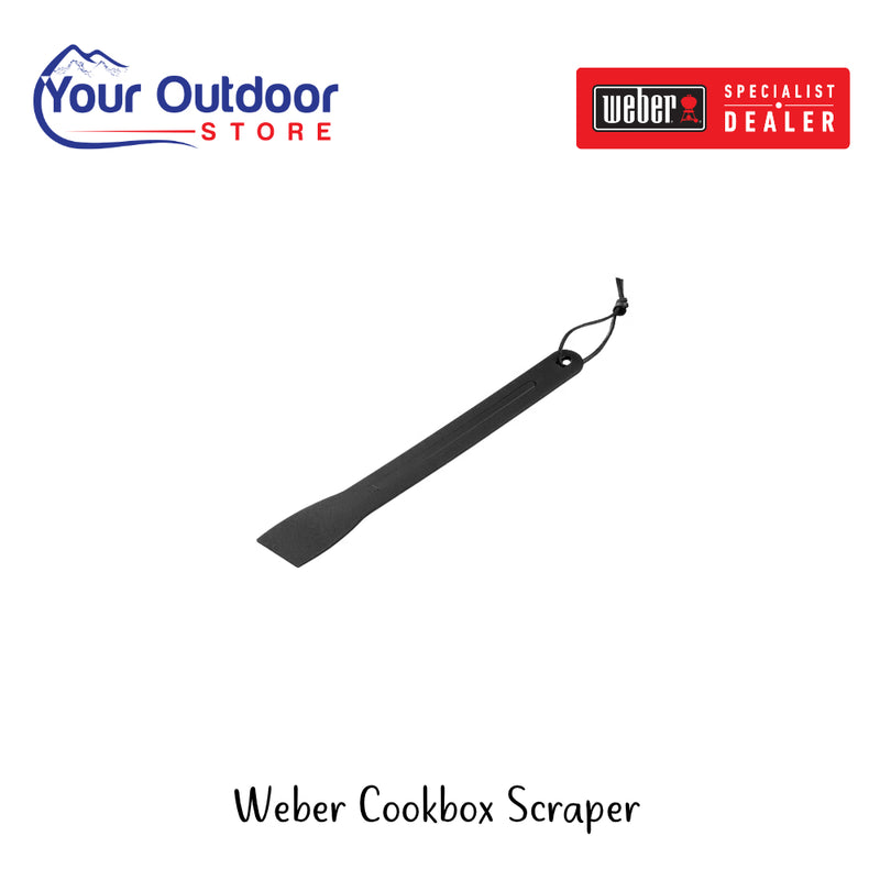 Weber Cookbox Scraper | Hero Image Showing All Logos And Titles.