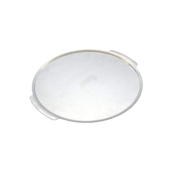 Stainless Steel | Weber Easy Serve Large Pizza Tray Image Showing No Logos Or Titles.