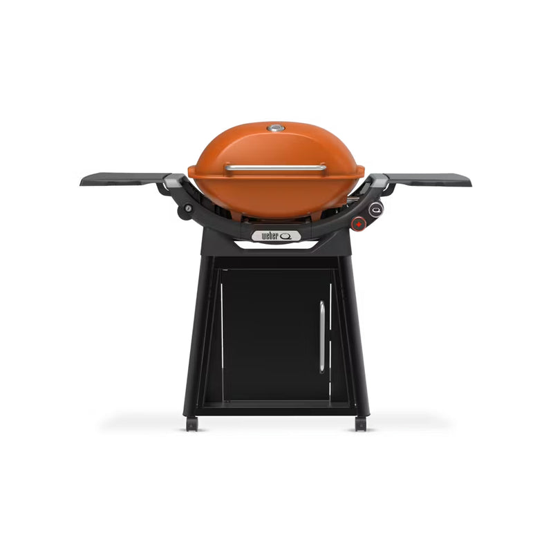 Sunset Orange | Weber Family Q Limited Edition Premium BBQ (Q3200N+) Image Showing No Logos Or Titles.