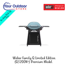 Weber Family Q Limited Edition (Q3200N+) Premium Model | Hero Image Showing All Logos And Titles.