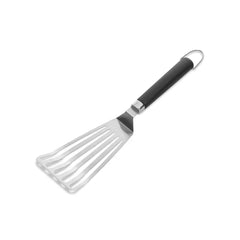 Stainless Steel | Weber Flexible Spatula Image Showing Angled View.