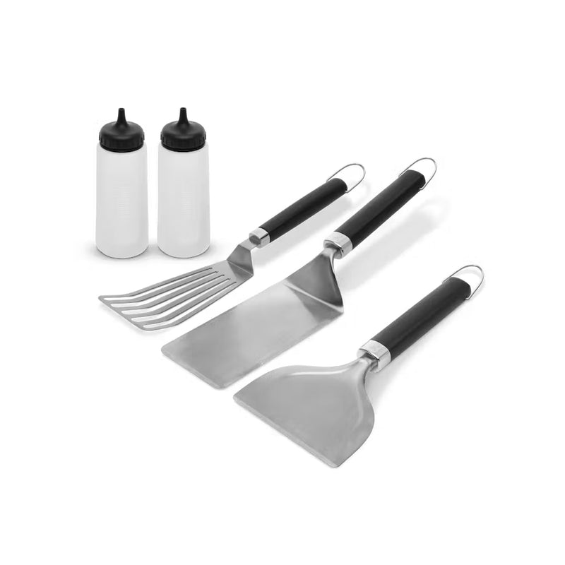 5 Piece | Weber Griddle Essentials Set Image Showing No Logos Or Titles.