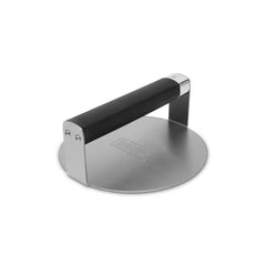 Stainless Steel | Weber Griddle Smashed Burger Press Image Showing No Logos Or Titles.