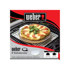 26cm | Weber Q 26cm Pizza Stone Mk 2 Image Showing Product In Box.