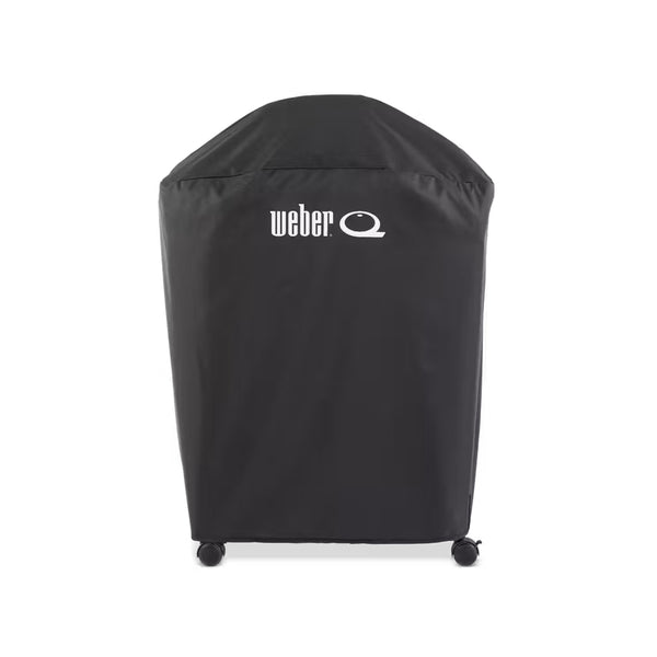 Black | Weber Q And Family Q Premium Barbecue And Cart Cover Image Showing No  Logos Or Titles.
