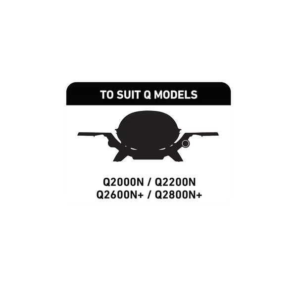 Silver Weber Q Starter Pack Image Showing Which Models This Pack Suits.