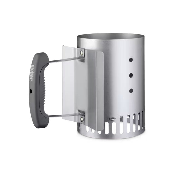 Compact/Stainless | Weber Rapidfire Compact Chimney Starter Image Showing No Logos Or Titles.