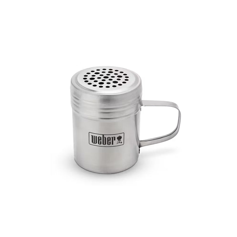 Weber Smashed Burger Set | Image Showing 1 Seasoning Shaker With Cap Off.