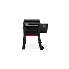 Black | Weber Smoque Pellet Smoker Image Showing No Logos Or Titles.