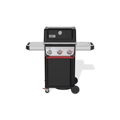 Black | Weber Spirit E-325 3 Burner Gas Barbecue Image Showing No Logos Or Titles.