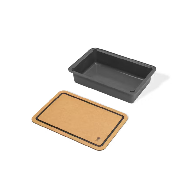 Weber Works Basin With Cutting Board | Image Showing No Logos Or Titles.