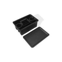 Black | Weber Works Caddy With Tray Lid Image Showing No Logos Or Titles.