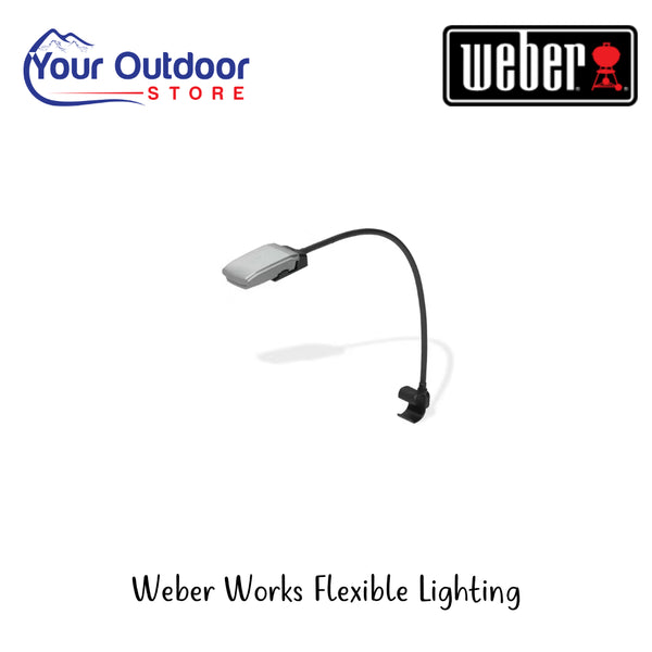 Weber Works Flexible Lighting | Hero Image Showing All Logos And Titles.