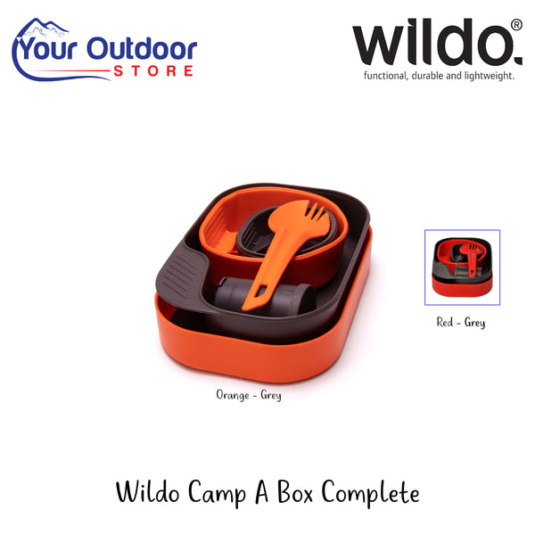 Wildo Camp A Box Complete | Hero Image Showing All Logos, Titles And Variants.
