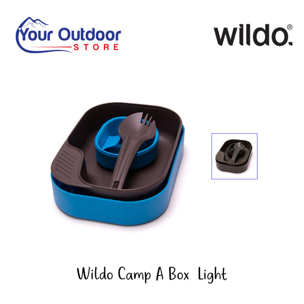 Wildo Camp A Box Light | Hero Image Showing All Logos, Titles And Variants.